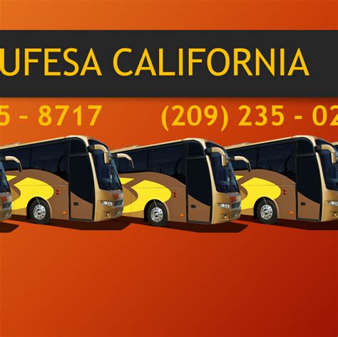 Tufesa modesto california - Since 1994, Tufesa has been offering comfortable, safe, and affordable bus travel in the United States (California, Nevada, Utah, Arizona and Texas) and Mexico (Baja California Sur, Sonora, Sinaloa and Guadalajara). Tufesa buses are equipped with comfortable reclining seats, power outlets, bathrooms, and WiFi (only in Mexico). 